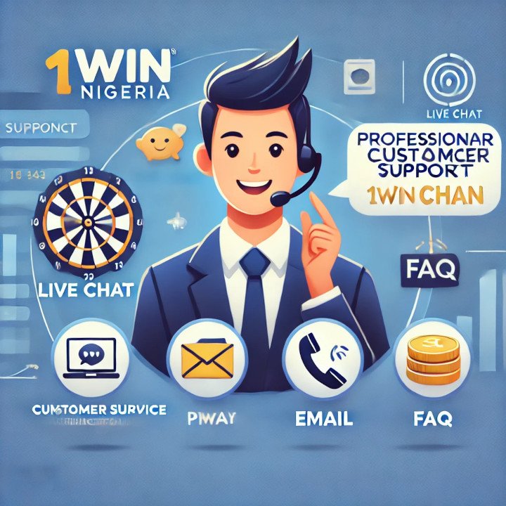 Official 1win Nigeria Website Welcome Screen