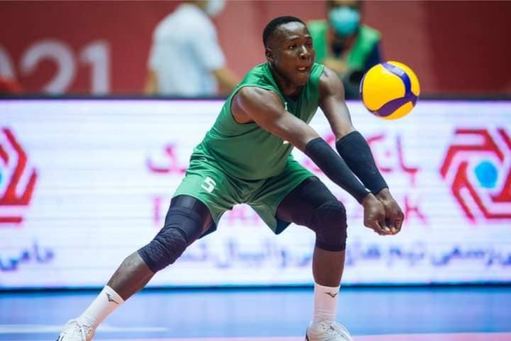 Nigerian volleyball libero